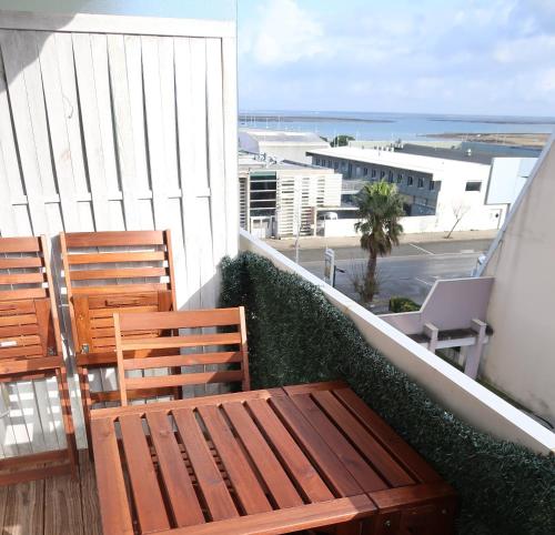 Studio Belle Vue Calme Balcon Et Parking in Arcachon, France