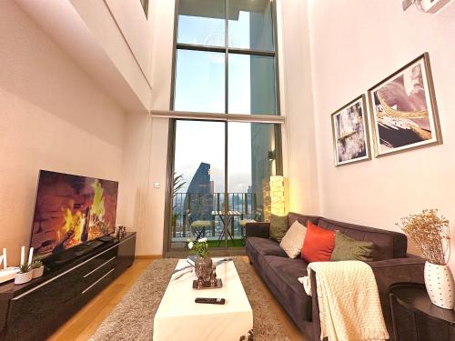Luxury 2Bed Duplex 1min From Thonglor BTS