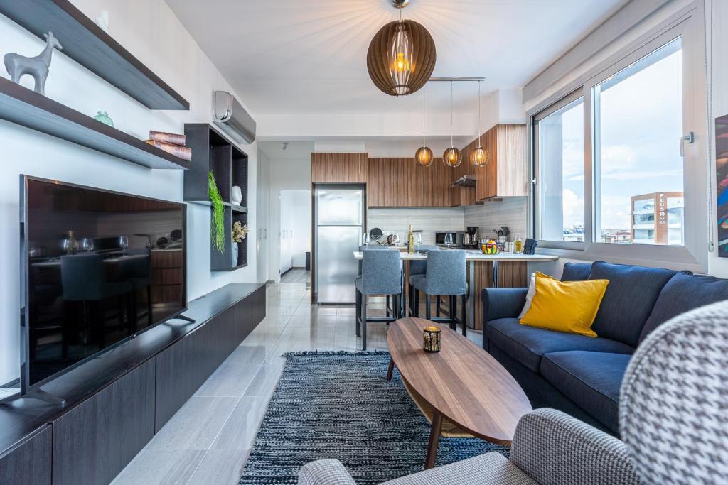 Sunflower 1 Bedroom Apartment in Larnaca
