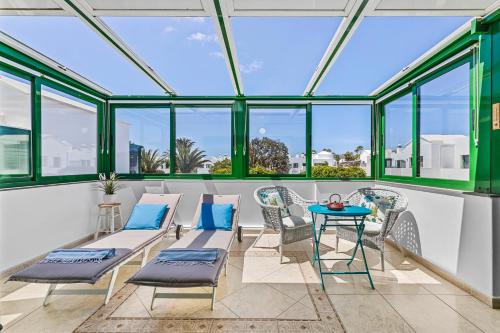 Dorada Sand in Playa Blanca, Spain