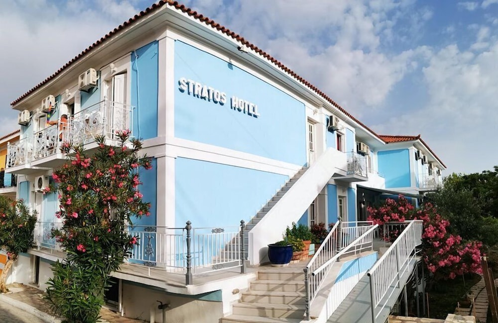 Stratos Hotel in Samos, Greece