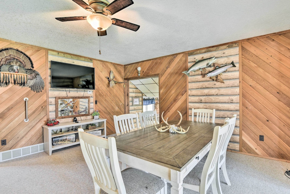 Cozy Cass City Retreat with Spacious Deck