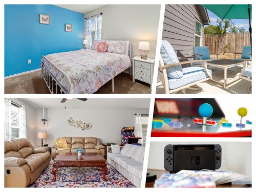 Fun Games and Spacious 4BR House 3 ML to Lackland AFB close to SeaWorld — 4-Star Luxury Hotel in San Antonio, United States