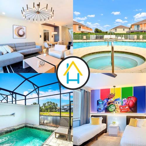 Spacious 3BR with Clubhouses and Splash Fun — 4-Star Luxury Hotel in Orlando, United States