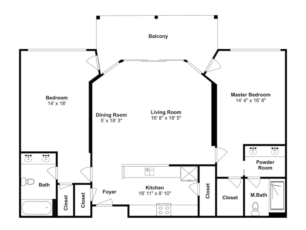 Long Beach Resort Tower II 3 Bedroom Apartment - photo 12