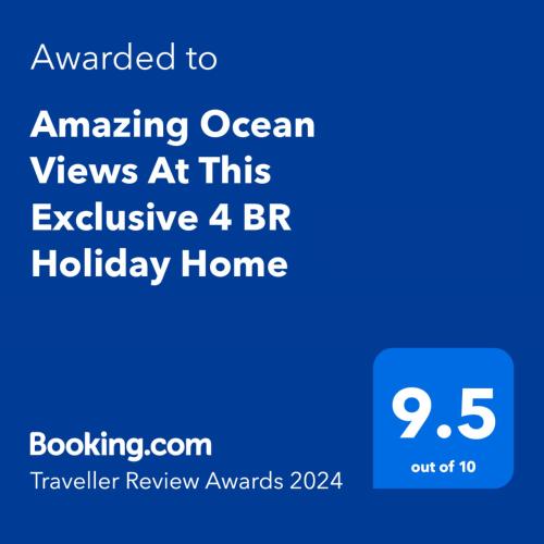 Amazing Ocean Views At This Exclusive 4 BR Holiday Home — 4-Star Luxury Hotel in Mccracken, Australia