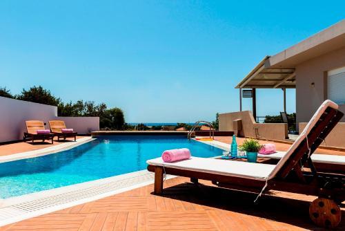 Villa Stamos with Seaview and Private Pool Partner of Prasonisi Villas — 4-Star Luxury Hotel in Rodos, Greece