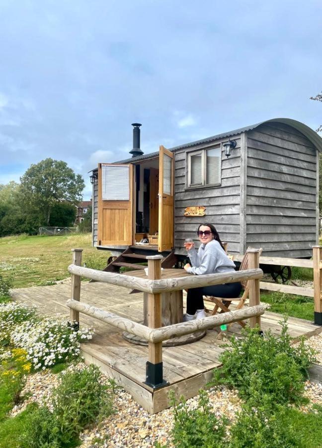 Under the Stars Shepherds Huts at Harbors Lake — Newchurch — photo 3