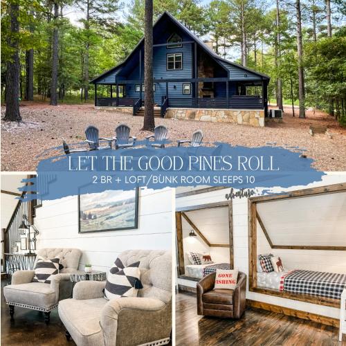 Best Location Good Pines Roll: 2BR Loft Sleeps 10 in Broken Bow, United States