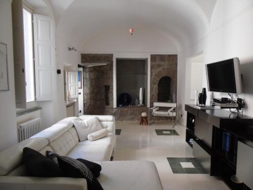 Around the Medieval Tower in Viterbo, Italy