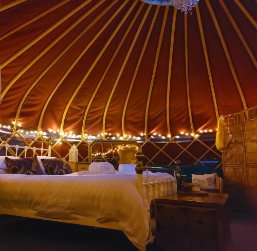 Orchard View Yurt & Hot Tub Somerset in Weston-Super-Mare, United Kingdom