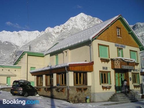 Le Sans Souci - carbon neutral hotel in Jausiers