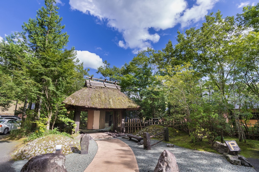 Kurokawa Onsen Satonoyu Waraku in Kumamoto, Japan