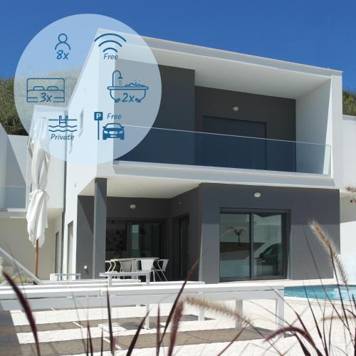 Gozo new luxury villa with private pool — 4-Star Luxury Hotel in Foz Do Arelho, Portugal