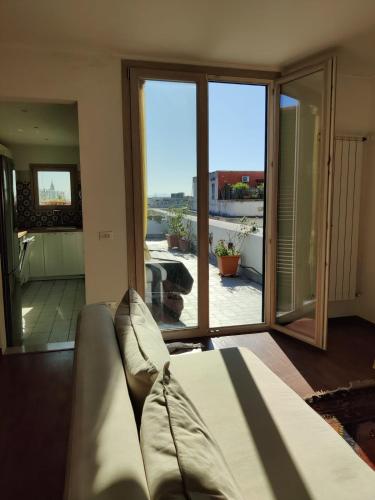An attic in Naples Historical Center in Naples, Italy