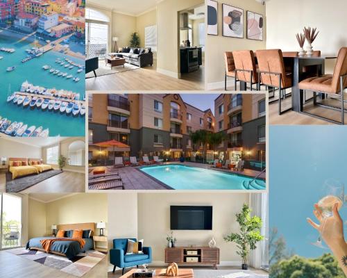 Modern Top Floor 3BD 3BA Condo Marina del Rey — 4-Star Luxury Hotel in Los Angeles, United States