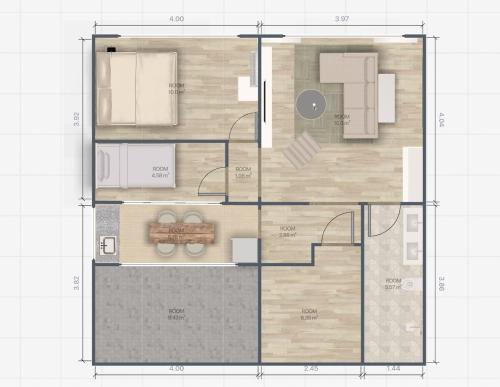 2 Bedroom for 3 guests in heart Sathorn with Balcony