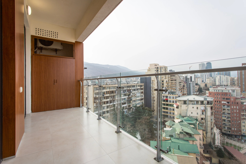 1BR apartment Panoramic City View Vake District Self Check in Free WiFi