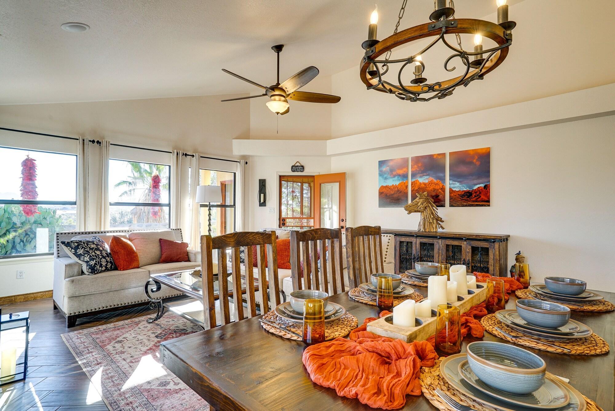 Las Cruces Vacation Rental With Mountain Views - featured photo