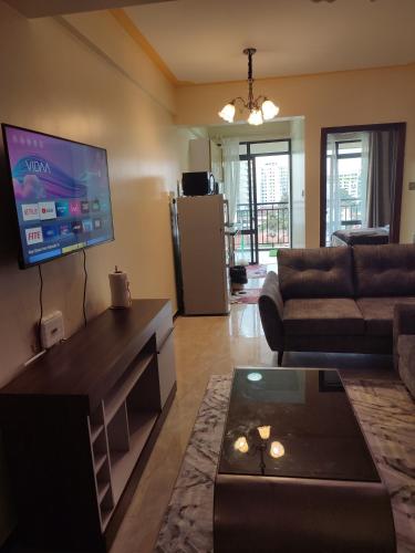 Kilimani Super one and half bedroom near Yaya Centre with NETFLIX