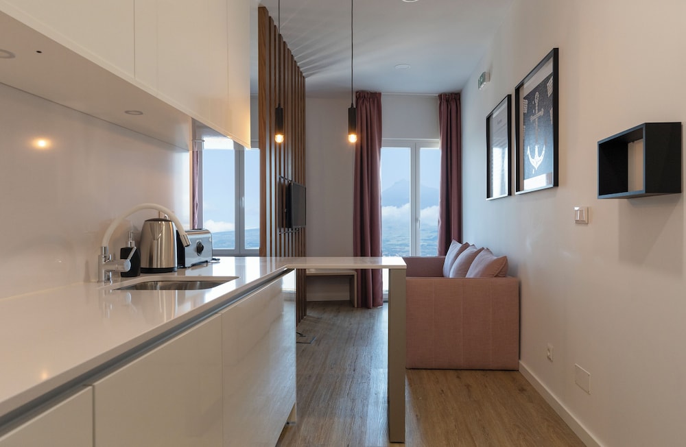 Horta Bay in Horta, Portugal