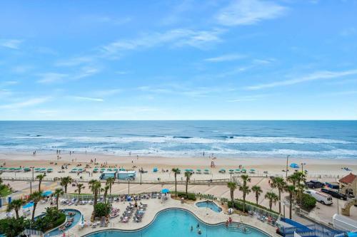 Luxury 8th Floor 1 BR Condo Direct Oceanfront Wyndham Ocean Walk Resort Daytona Beach 808 in Daytona Beach, United States