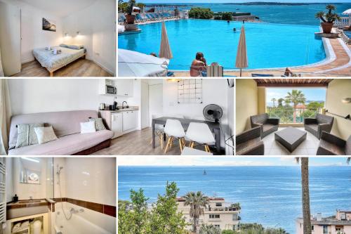 Eva Piscine Terrasse Vca - carbon neutral hotel in Cannes