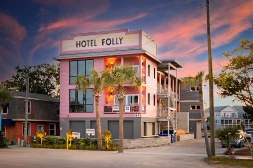 Hotel Folly with Marsh and Sunset Views in Folly Beach, United States