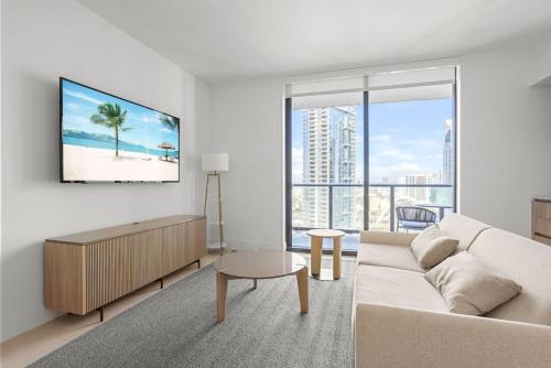 2901 Beautiful Downtown Apt with Pool and Gym — 4-Star Luxury Hotel in Miami, United States