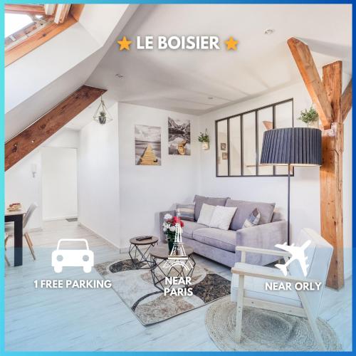 Le Boisier 3 Min de la Gare Massy Tgv Cozy Houses — hotel in Palaiseau