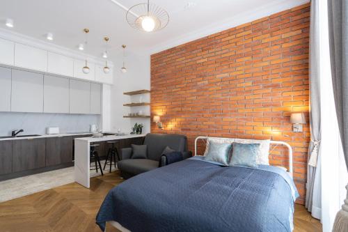 Studio apartment Starowiślna 41 street — 4-Star Luxury Hotel in Krakow, Poland