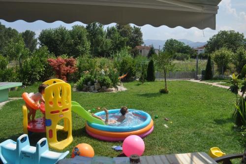 Fofi’s garden in Litochoro, Greece