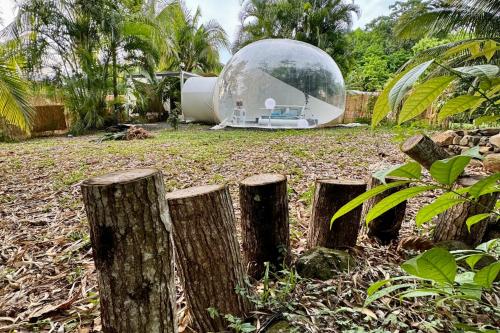 Nuit insolite dans une bulle avec spa privatif en Martinique in Unknown City, Martinique