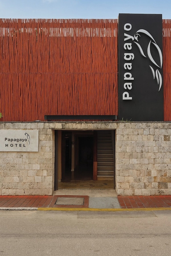 Hotel Papagayo in Playa Del Carmen, Mexico