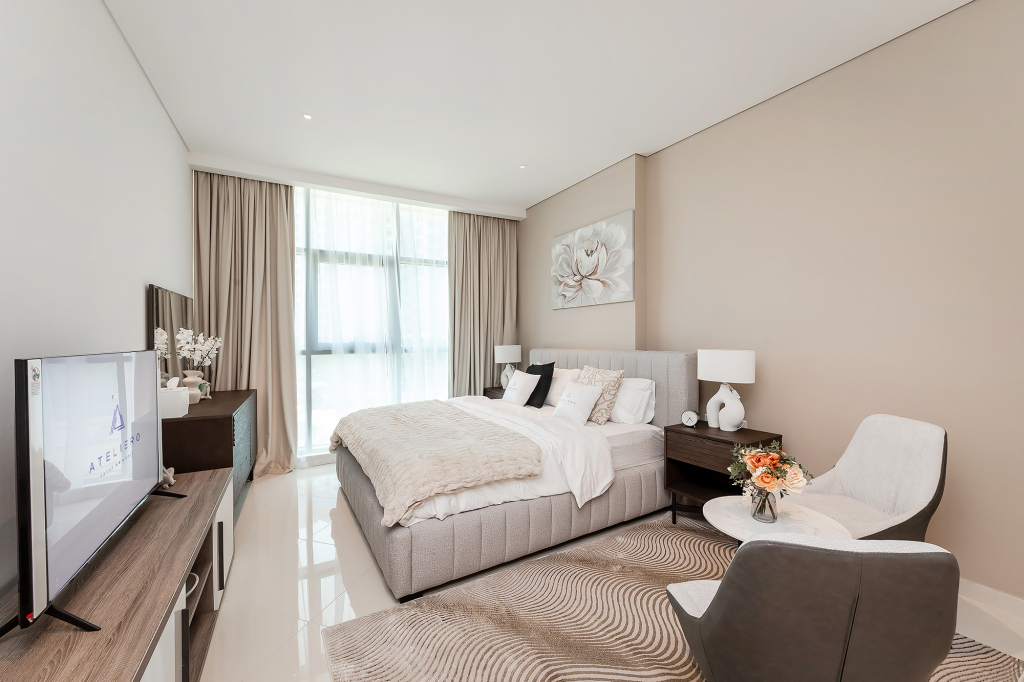 Elegant 1 BR with Sea View Seven Palm Palm Jumeirah — 4-Star Luxury Hotel in Dubai, United Arab Emirates