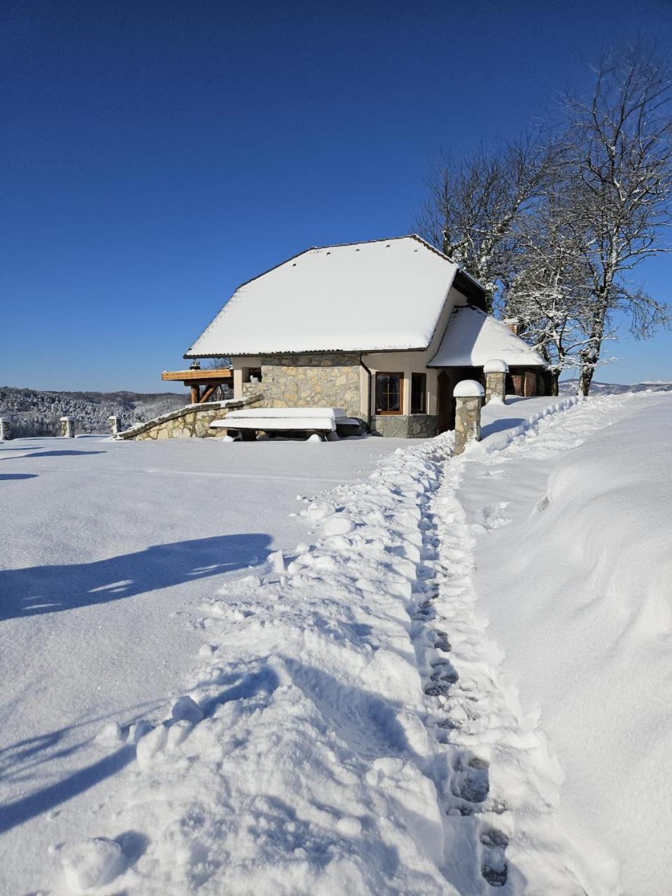 Zerko Holiday Home Vineyard Chalet With Sauna and Jacuzzi FREE — 4-Star Luxury Hotel in Mirna, Slovenia