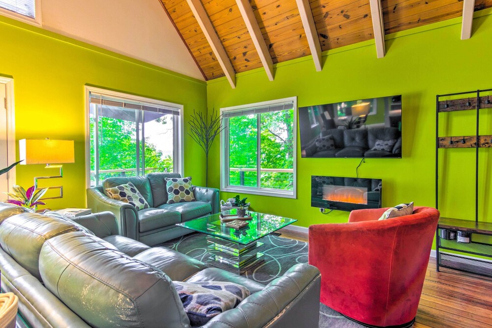 Mtn View Gem in Lake Lure with Game Room and Fire Pit - photo 26