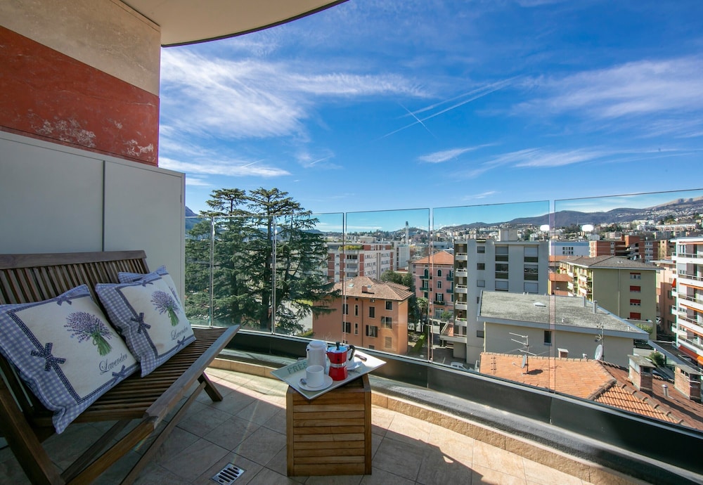 Panoramic Penthouse — 4-Star Luxury Hotel in Lugano, Switzerland