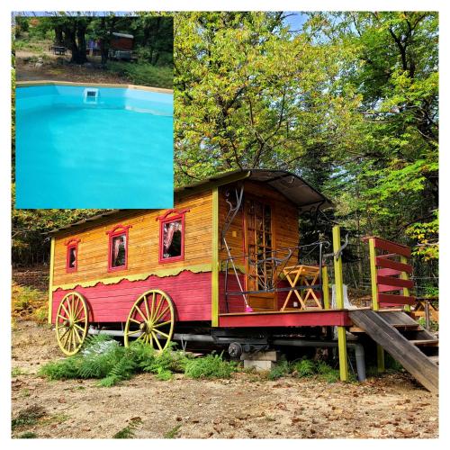 La roulotte rose rouge - last minute hotel in Unknown City
