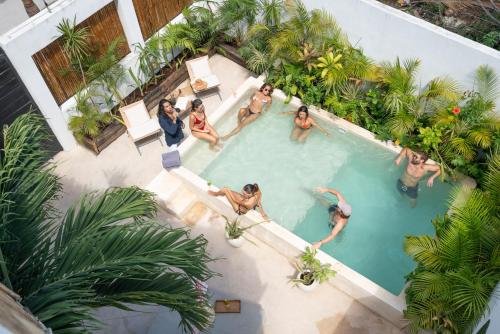 Private villa Maxanab 7rooms pool Beach club — 4-Star Luxury Hotel in Tulum, Mexico