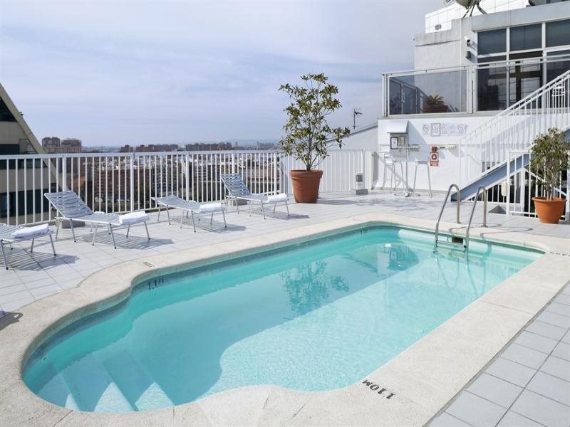 Alameda Plaza in Valencia, Spain