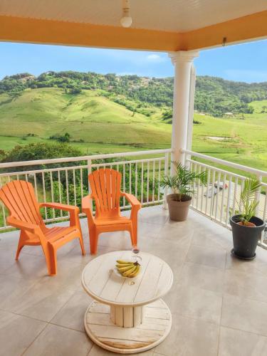 Appartement spacieux avec vue montagne à Le Marin 82 m . — 4-Star Luxury Hotel in Le Marin, Martinique