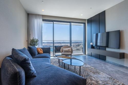 Mercury Tower 25th level View in San Giljan, Malta