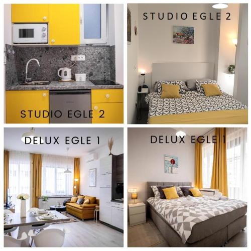 Deluxe apartman Egle1with a private parking i studio Egle 2 — 4-Star Luxury Hotel in Zagreb, Croatia