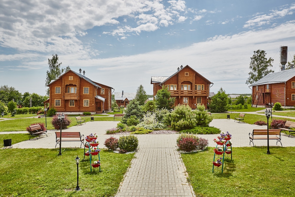 Diveevskaya Sloboda in Diveyevo, Russia