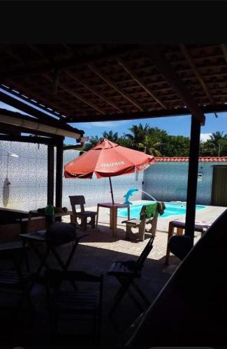 Itamaracá forte orange in Itamaraca, Brasil