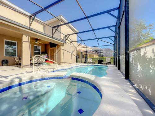 Solterra Resort Davenport FL Clubhouse Area 7 Bedroom 6 Bath Home with Private Pool Spa Lazy River 20 min from Disney - photo 59
