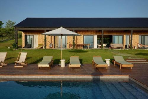 Modern Villa with Pool & Mountain Views by Wehost