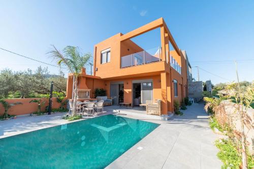Naturalia Orange Luxury Villa Private Pool Sleeps 8 — 4-Star Luxury Hotel in Hersonissos, Greece