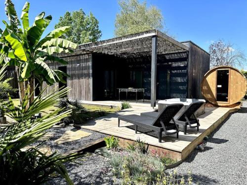 Meublé de Tourisme 4 étoiles avec Jacuzzi & Sauna — hotel in Mios
